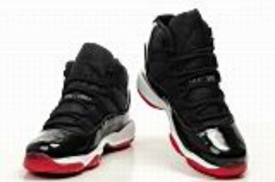 cheap air jordan 11 - women's black / red /white